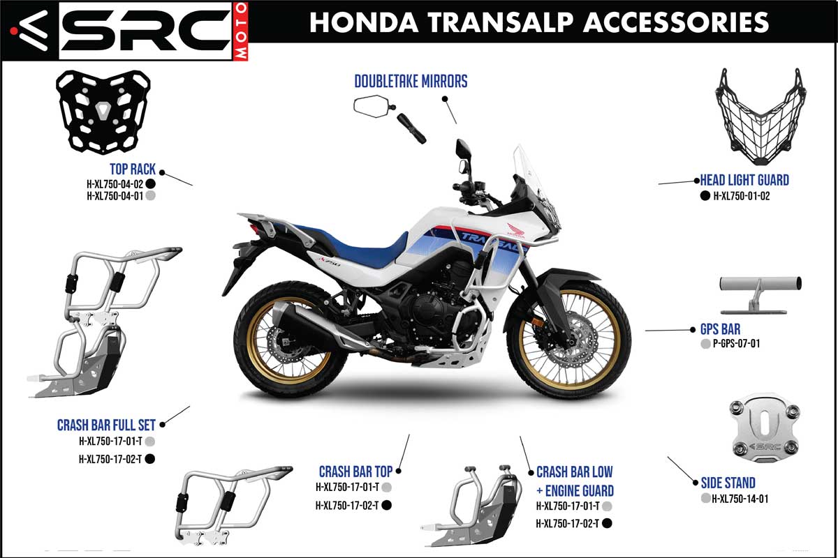 Honda Trans Alp Accessories SRCMOTO