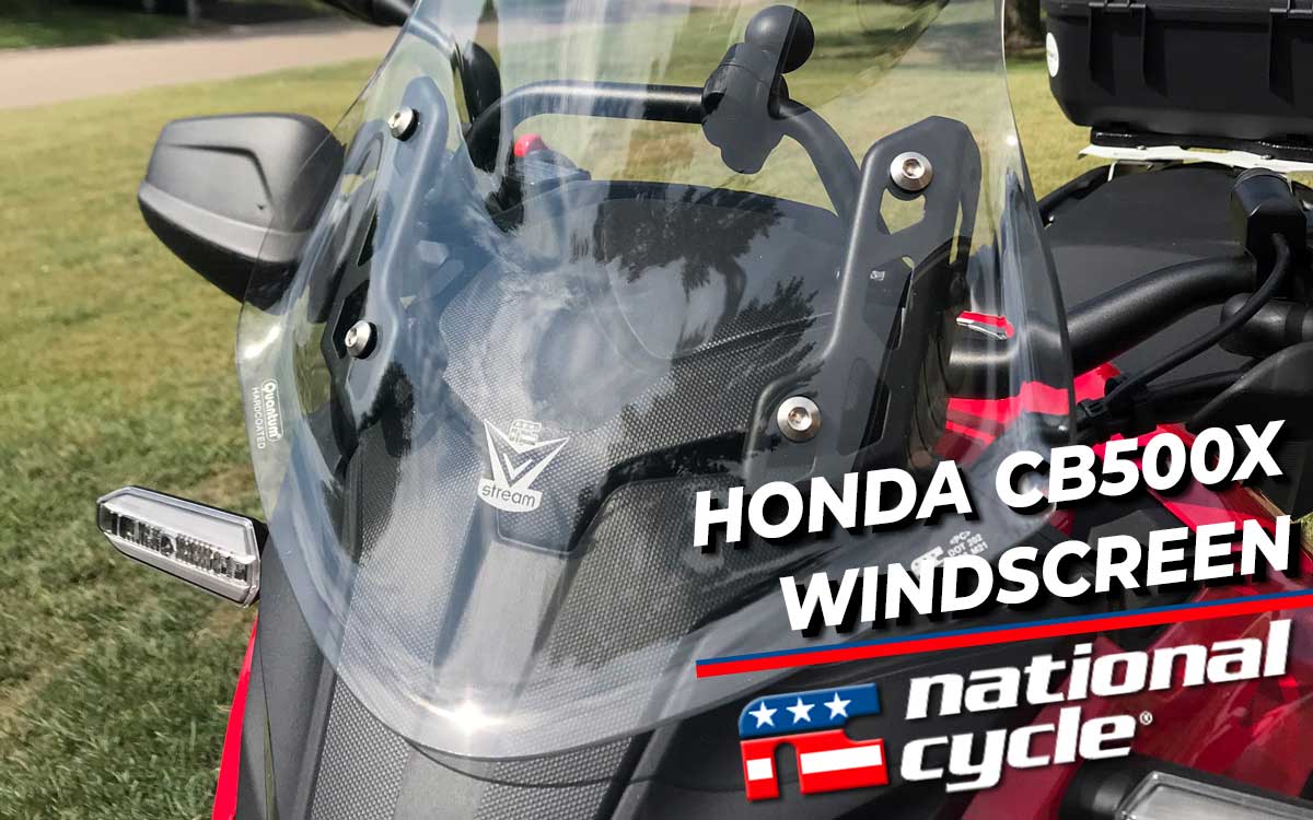 National Cycle Vstream Windscreen For The Honda Cb X Adventure