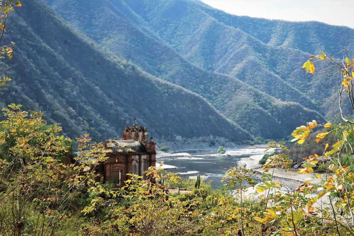 Ruinas del Canyon di rame del Messico
