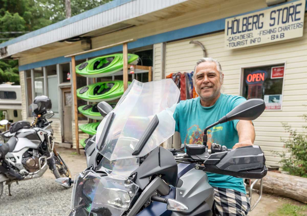 Holberg dell'isola di Vancouver settentrionale