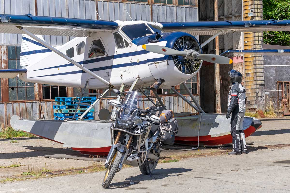 Aereo di guida dell'isola di Vancouver settentrionale