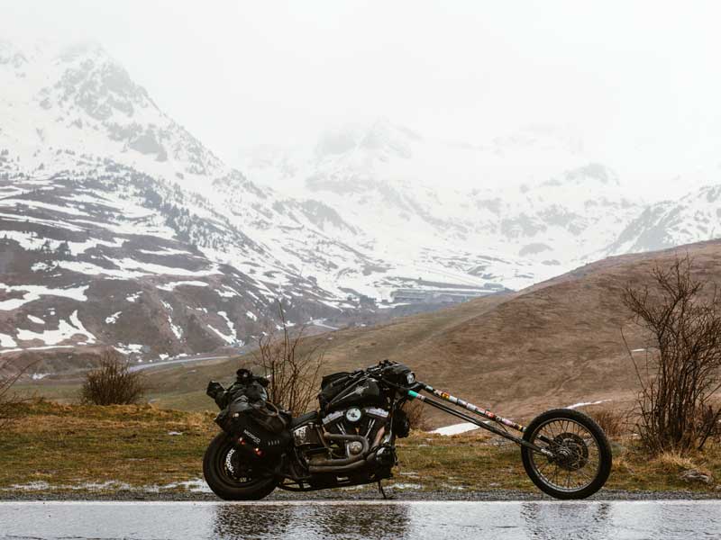 Neve sulla Strada delle Ossa