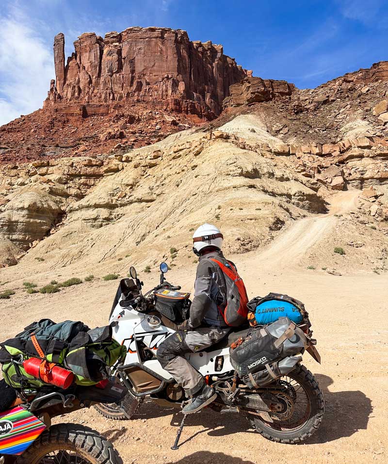 Salita del White Rim UT Ride