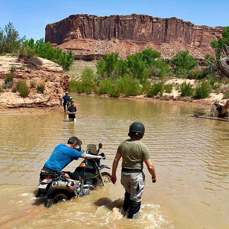 Alluvione del White Rim UT Ride