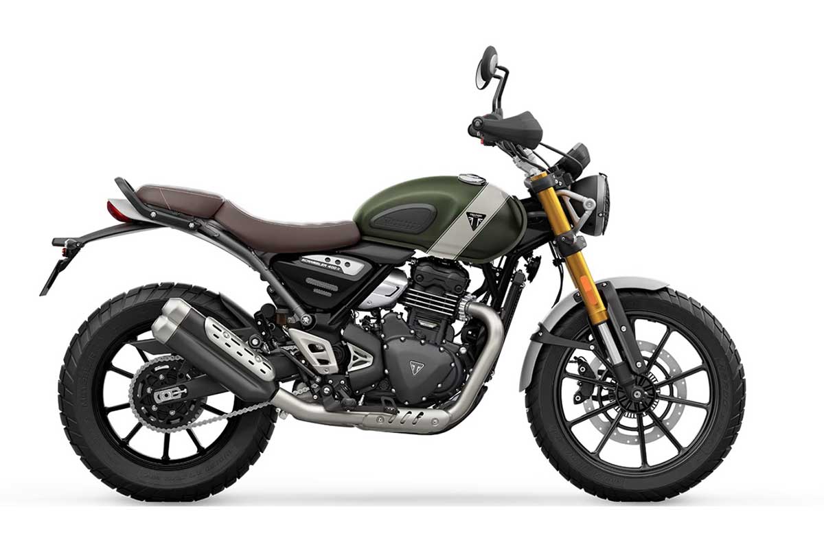 Beginner Bikes Triumph Scrambler400X