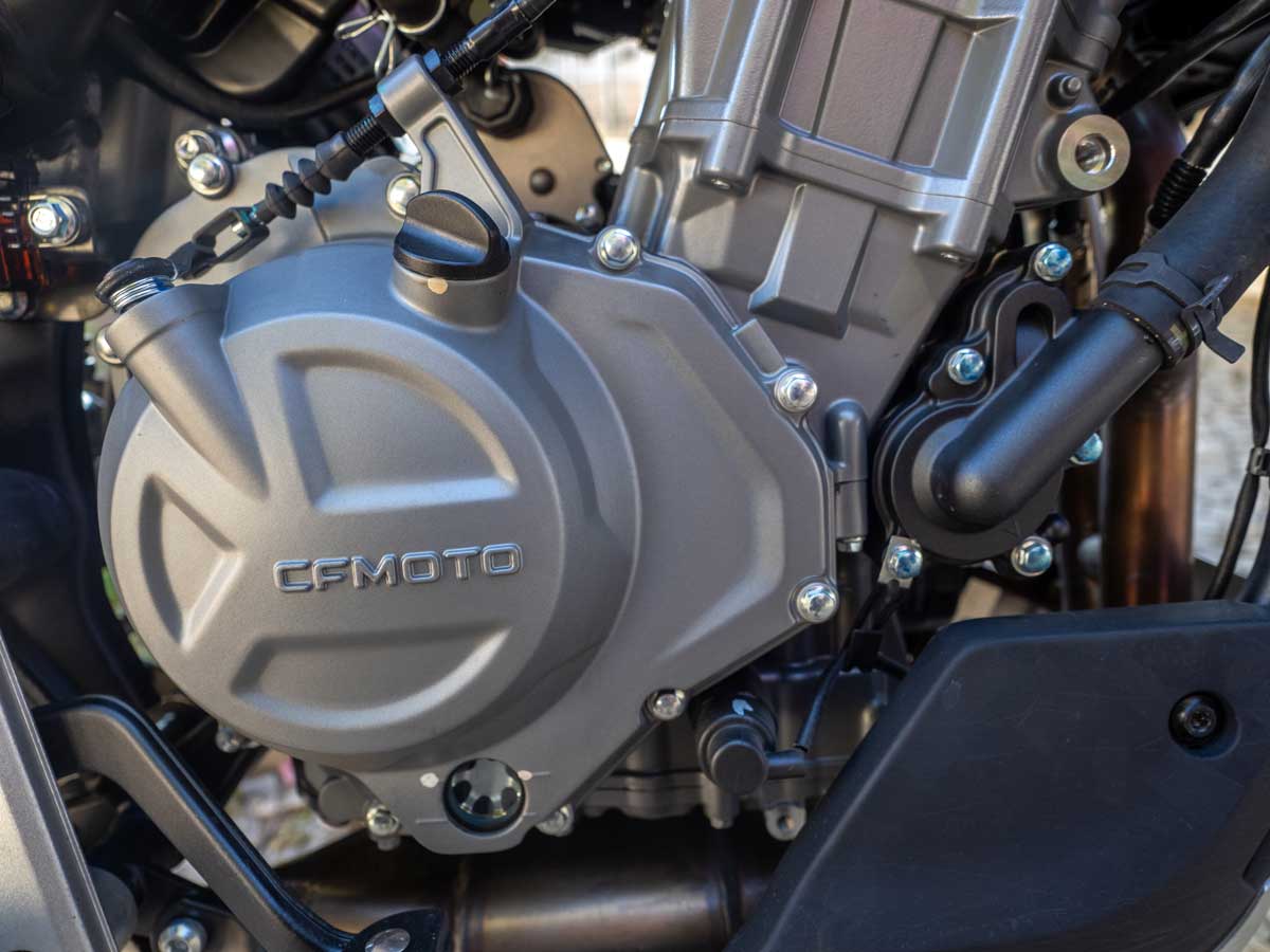 2025CFMOTO IBEX450MT Test Ride engine