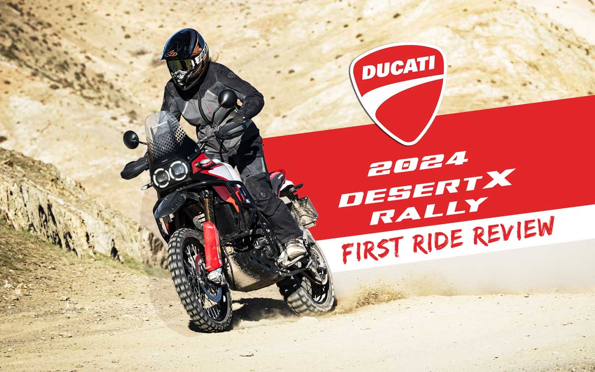 2024 Ducati DesertX Rally Review Intro