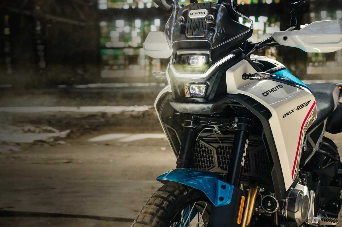 2025 cfmoto ibex 450 front