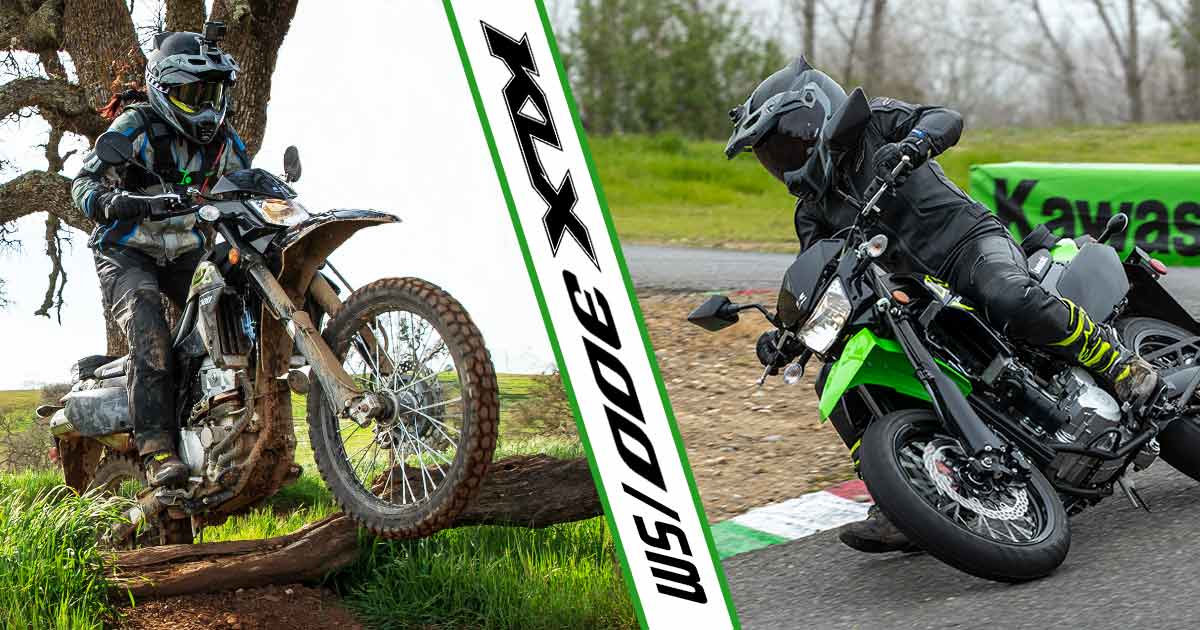 Oprigtighed indlysende støj Kawasaki KLX 300 Dual Sport and KLX 300 Supermoto Review - Adventure  Motorcycle Magazine