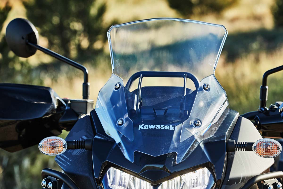 2022 Kawasaki KLR Windscreen