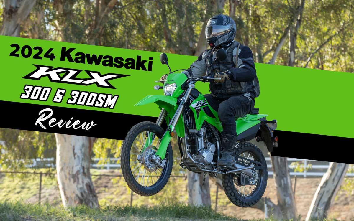 2024 Kawasaki KLX 300 and 300SM Review intro