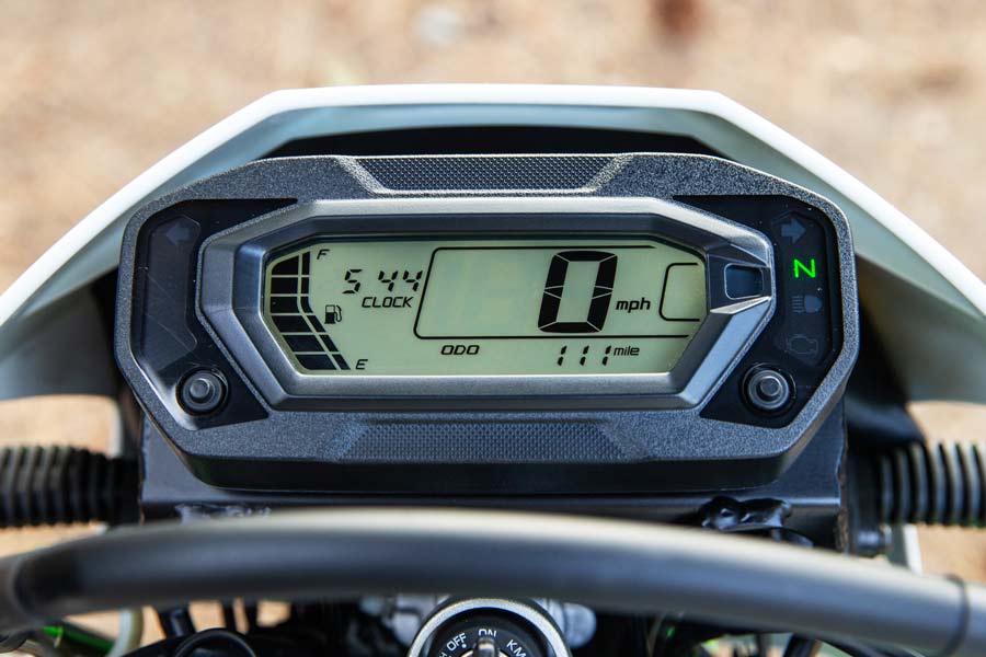 Kawasaki KLX230 dash