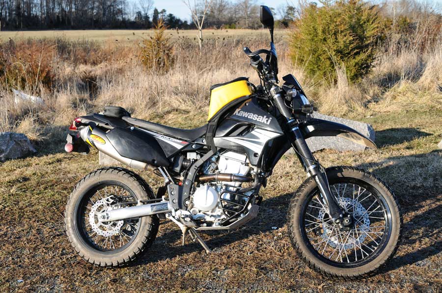 Kawasaki KLX250SF Upgrades - Part Two - all-pages Adventure Motorcycle Magazine