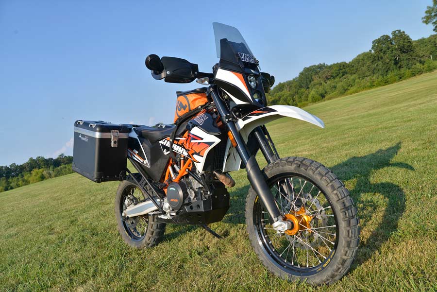 Ktm 690 best sale enduro luggage