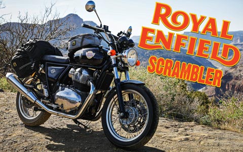 One Scrambled Royal Enfield INT 650, Please
