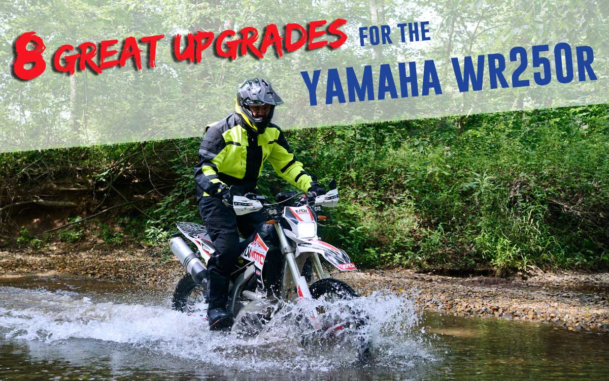 Eight Great Yamaha WR250R Upgrades intro