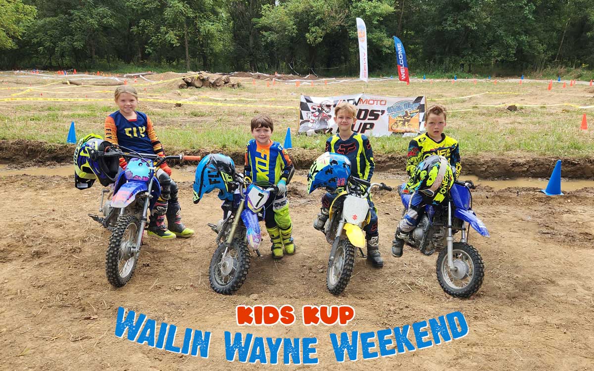 From Mud Pits to Medals: ADVMoto Kids Kup at Wailin Wayne Weekend