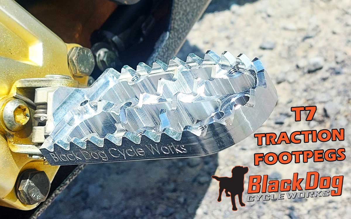 BDCW T7 Traction Footpegs Review Intro