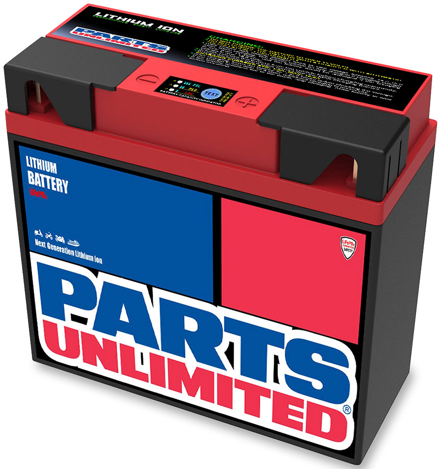 PartsUnlimited lithium battery