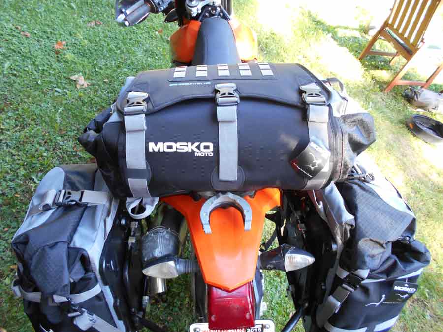 Recensione: Borsa morbida posteriore Mosko Moto Backcountry 30L (V