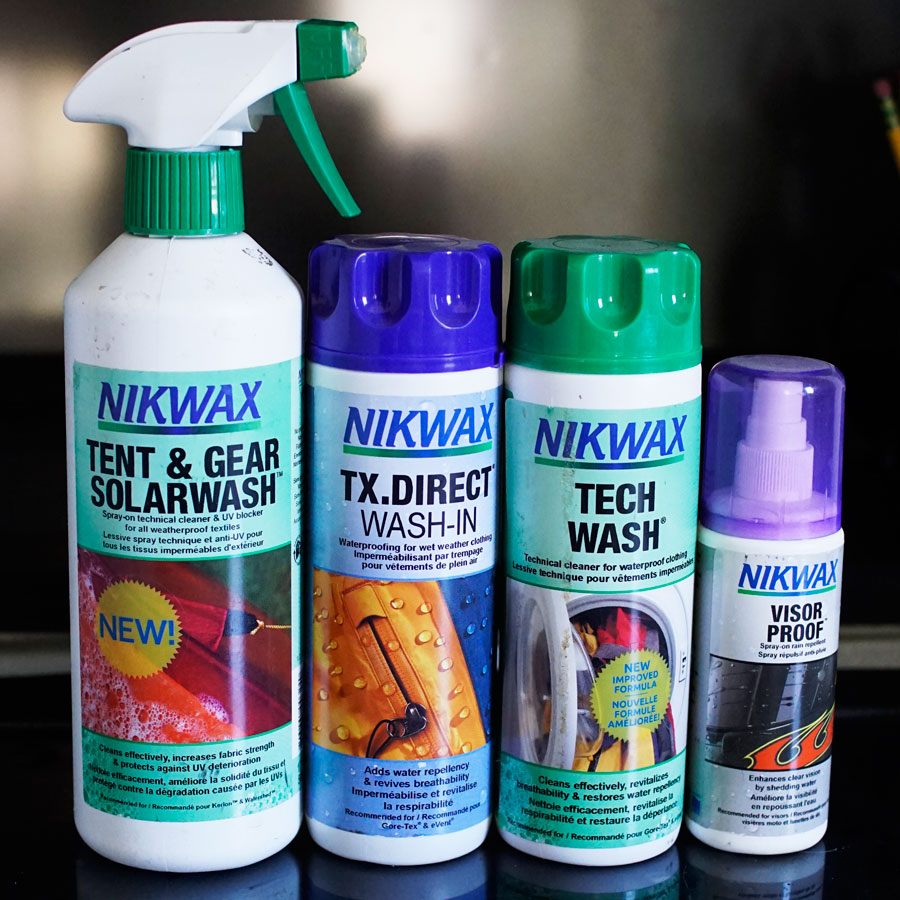 How to clean and waterproof your jacket with Nikwax Tech Wash & TX