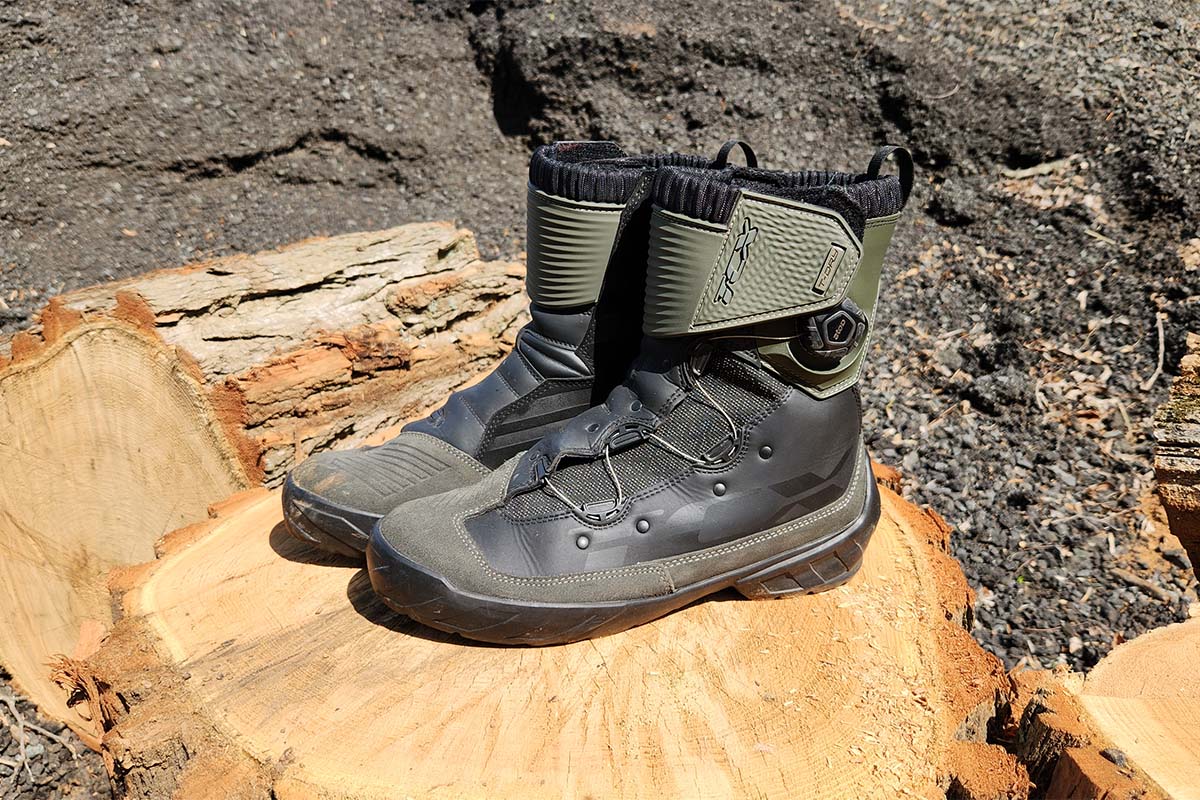 TCX Infinity 3 Mid Waterproof Boots Review - Adventure Motorcycle 