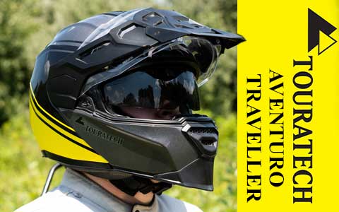 Touratech Aventuro Traveller Carbon Helmet intro