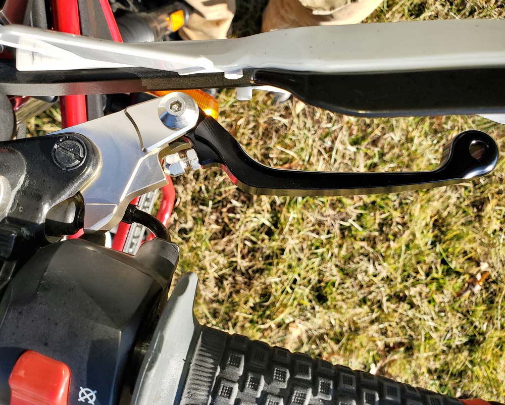 Warp9 Royal Enfield Himalayan BrakeClutch Adjustable Levers