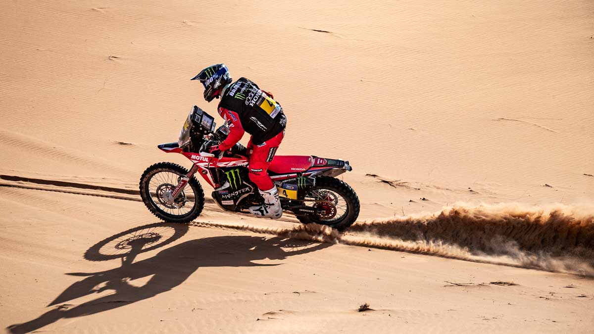 Dakar2023 Changes tire