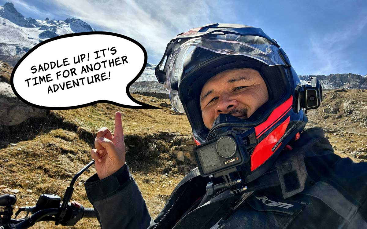 A New Adventure Begins - ADVMoto Ends Regular Print
