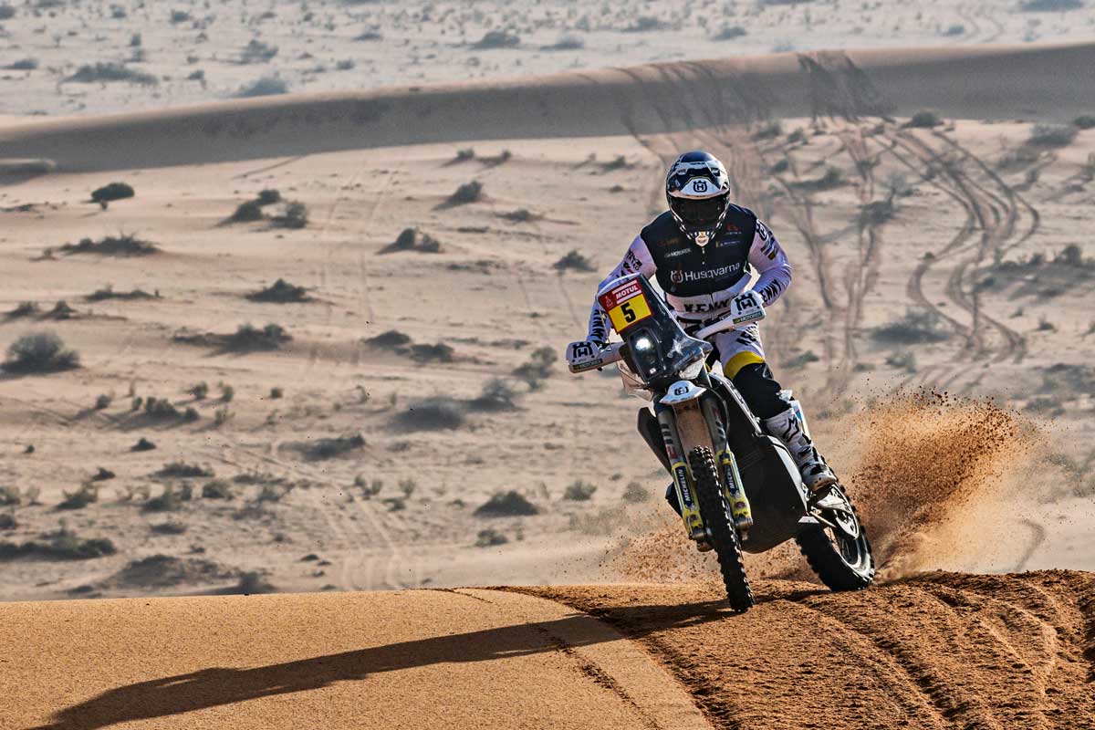 Dakar22 SS1 Skyler Howes Husqvarna Factory Racing