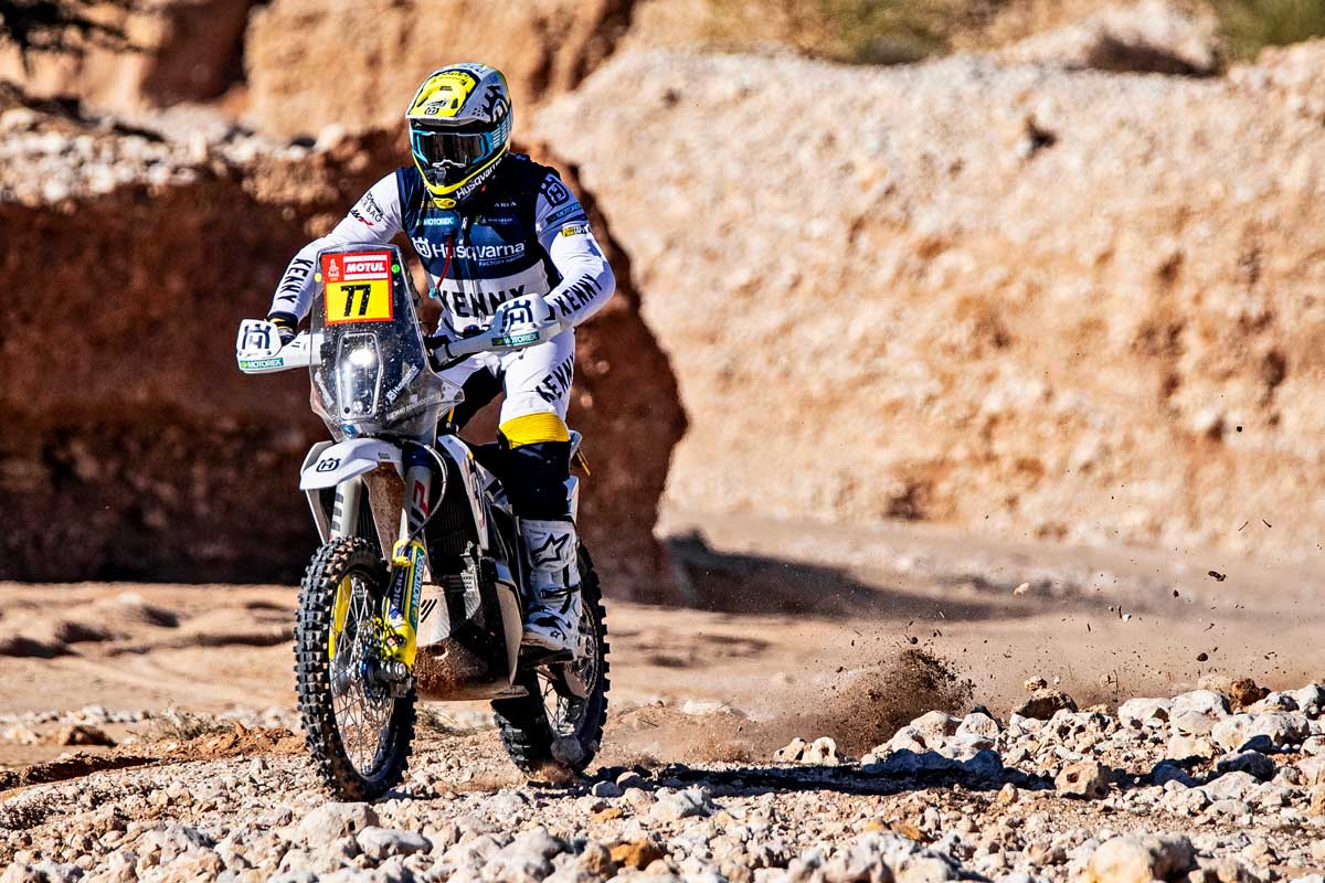 Dakar22 SS5 Luciano Benavides Husqvarna Factory Racing