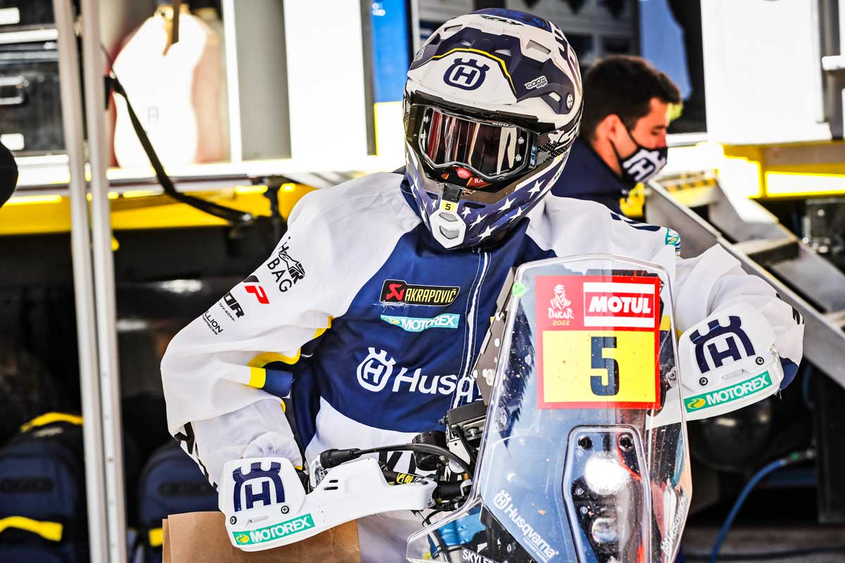 Dakar22 SS5 Skyler Howes Husqvarna Factory Racing