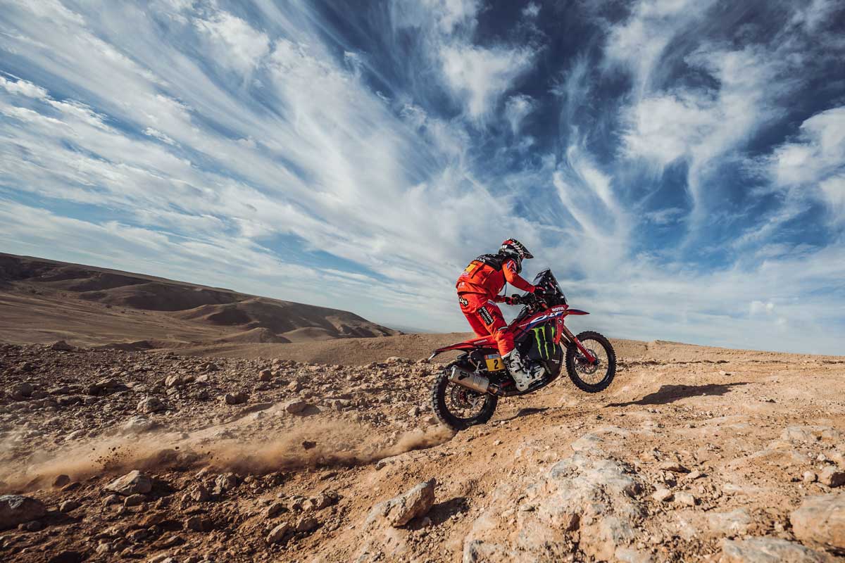 Dakar22 SS6 Brabec HRC