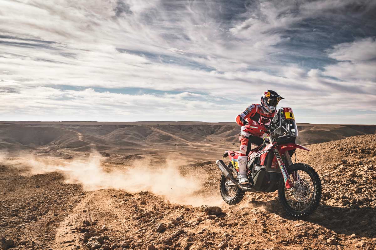 Dakar22 SS6 Daniel Sanders GASGAS Factory Racing