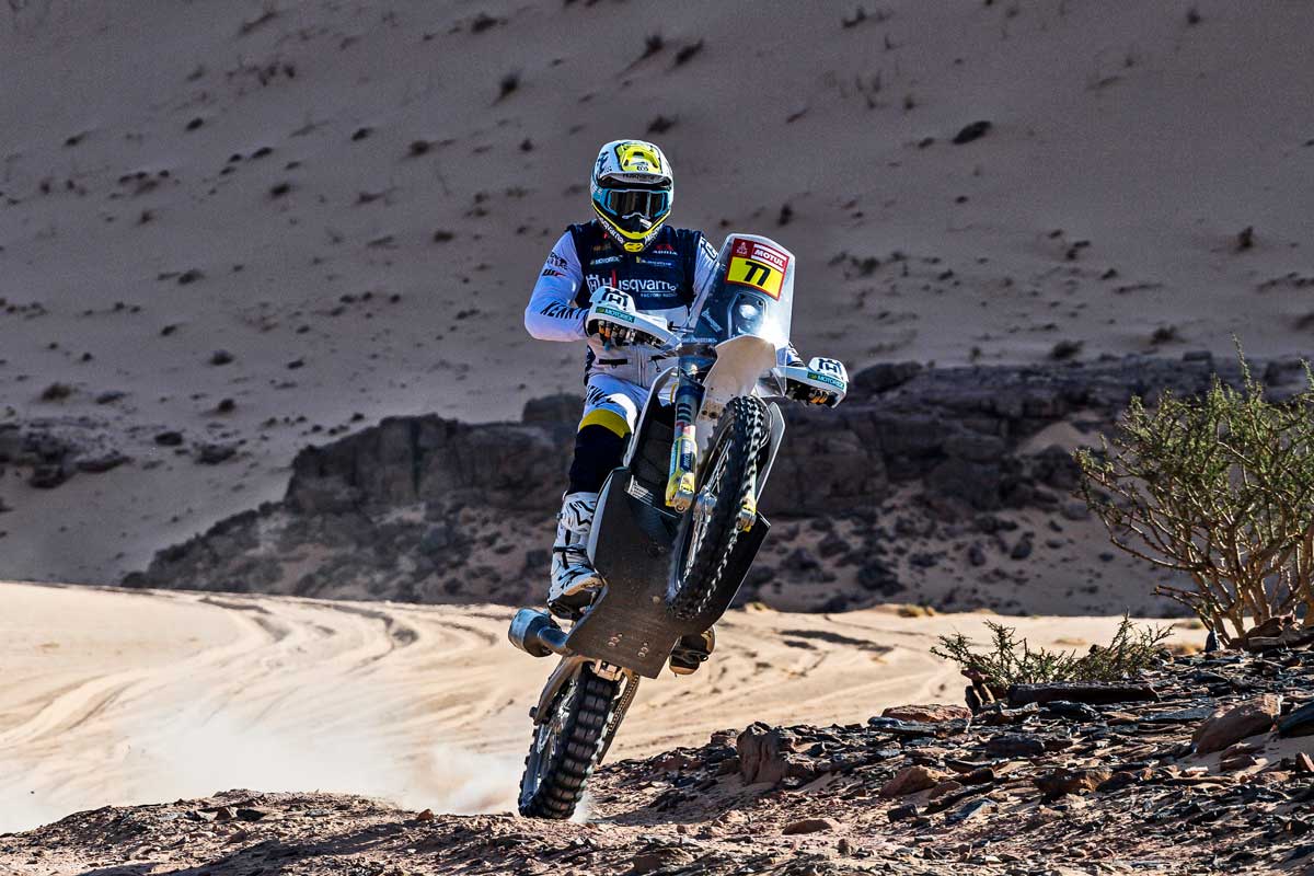 Dakar22 SS9 Luciano Benavides Husqvarna Factory Racing