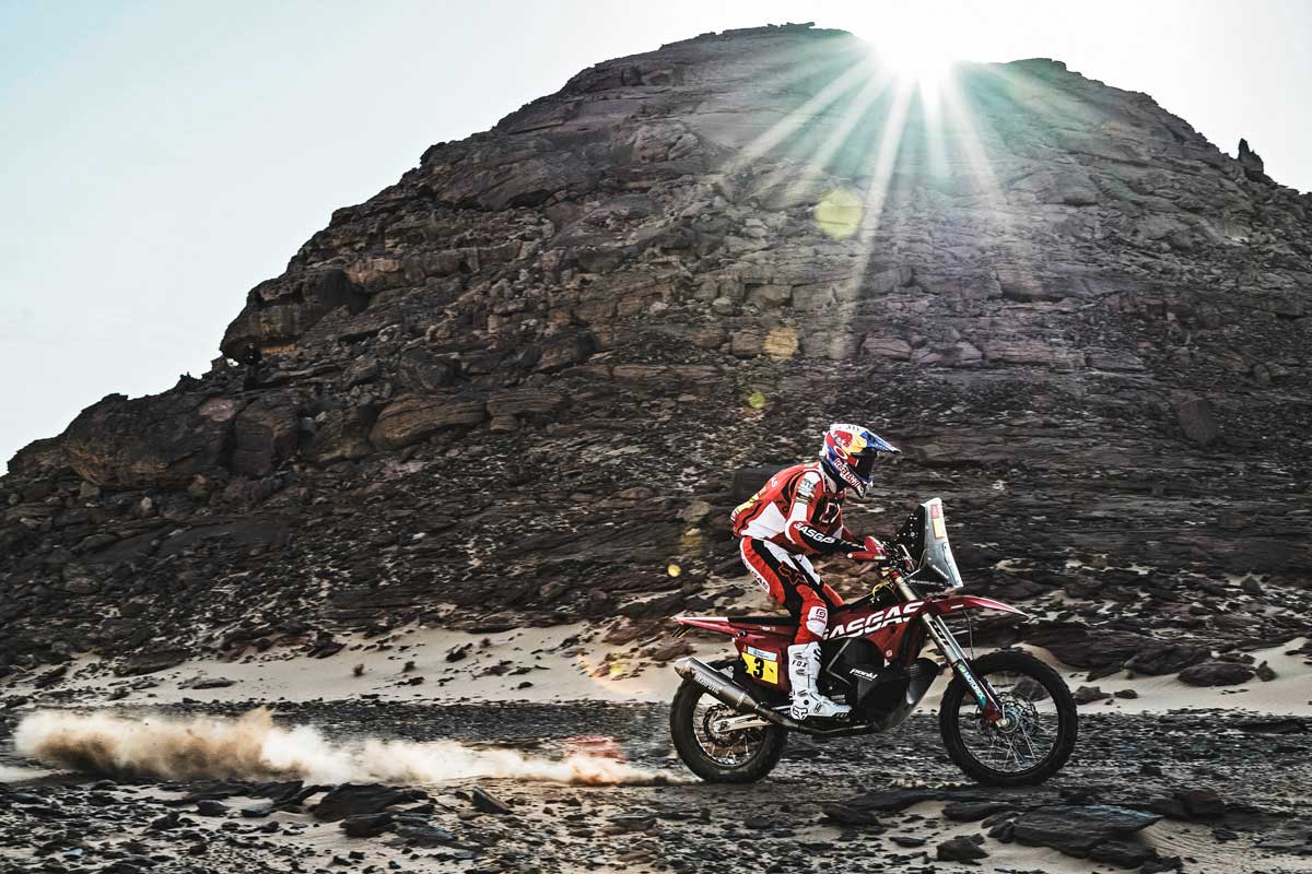 Dakar22 SS9 Sam Sunderland GASGAS Factory Racing