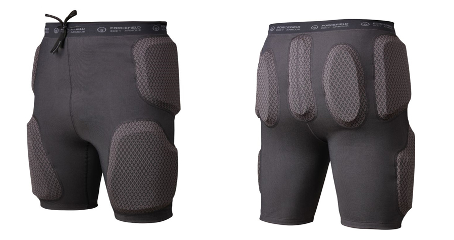 Forcefield Motorcycle Motorbike Pro Armoured Shorts Level 1 Black 