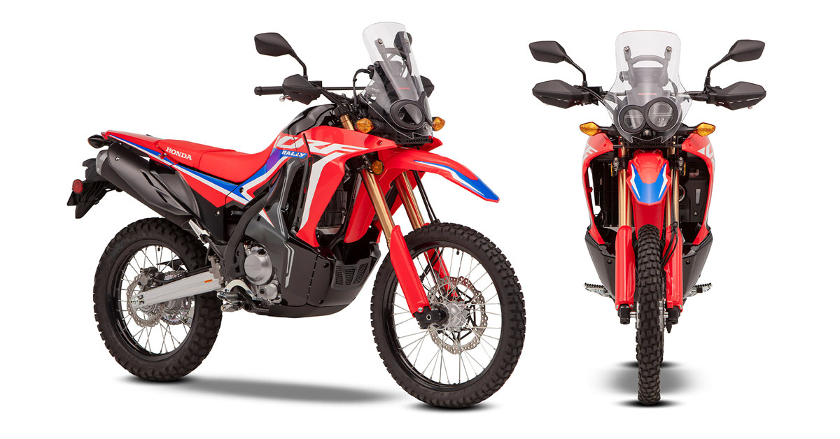 2021 crf300l rally for shop sale