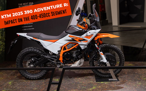 KTM 2025 390 Adventure R Impact intro