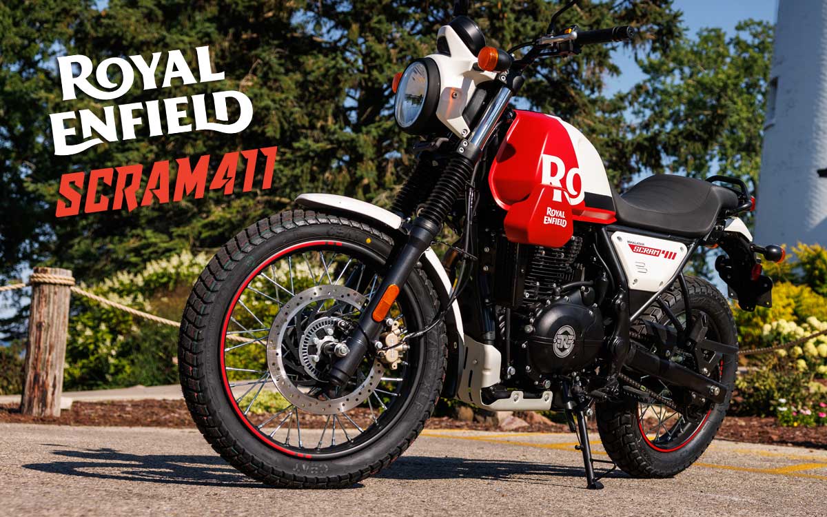 Royal Enfield 2023 SCRAM 411 to North America intro