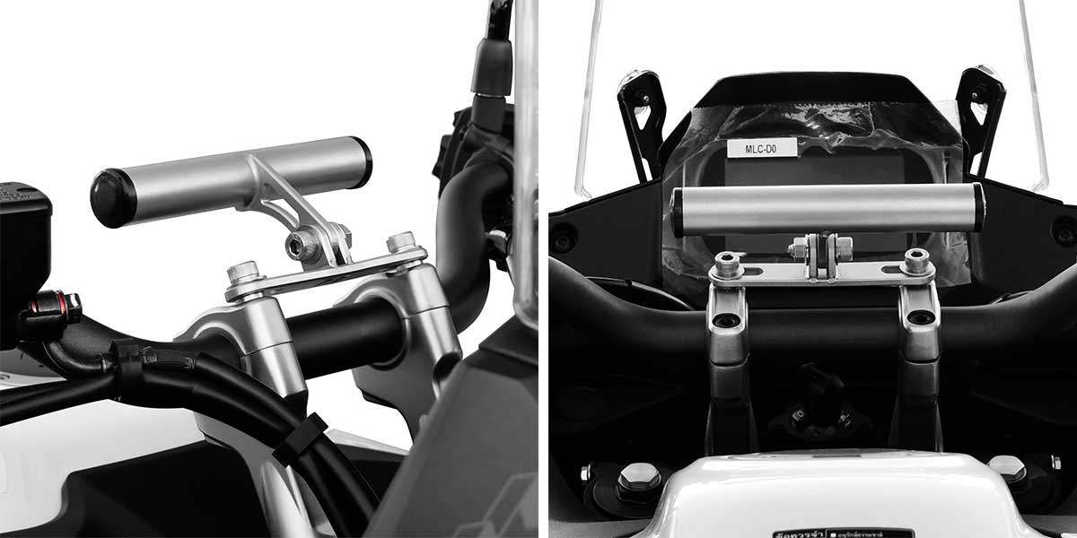 SRC Moto 2024 Transalp GPS bar