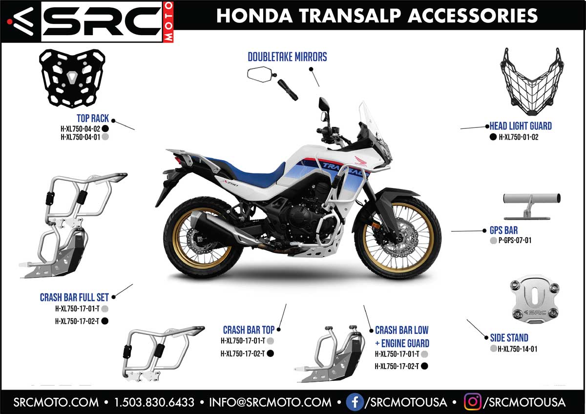 SRC Moto 2024 VS 800DE transalp