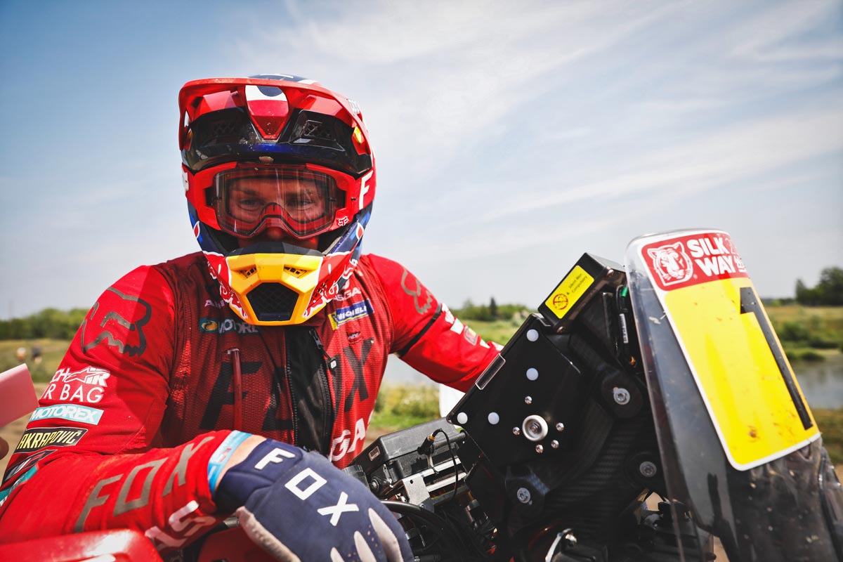 Silk Way Rally SS5 Sanders