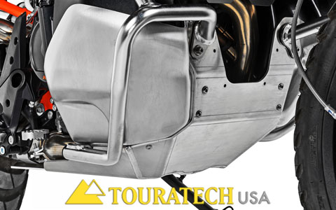 Touratech Introduces RallyeForm Skid Plate for KTM 790