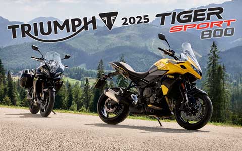 2025 Triumph Tiger Sport 800 Release Intro