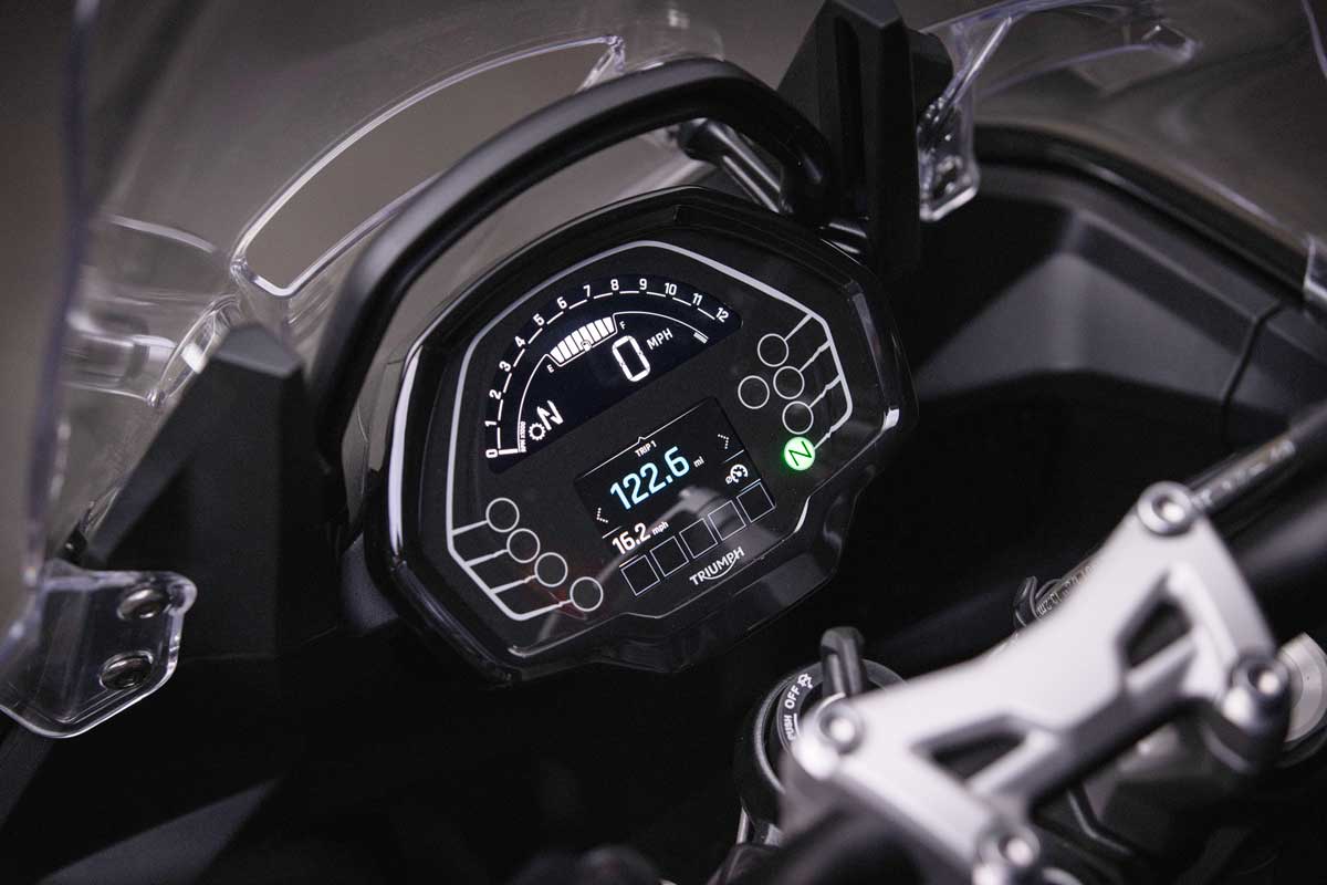 Triumph TigerSport800 MY25 Release dash