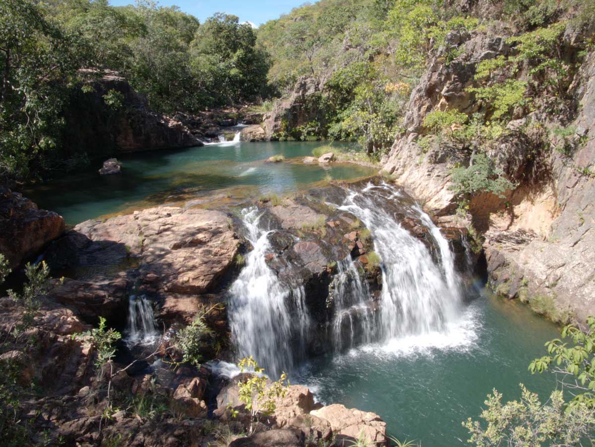 Brazilian Highland Waterfalls cachoeira