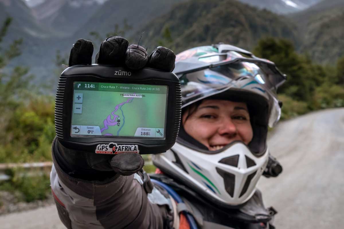 Chile Carretera Austral Ruta7 RR GPS