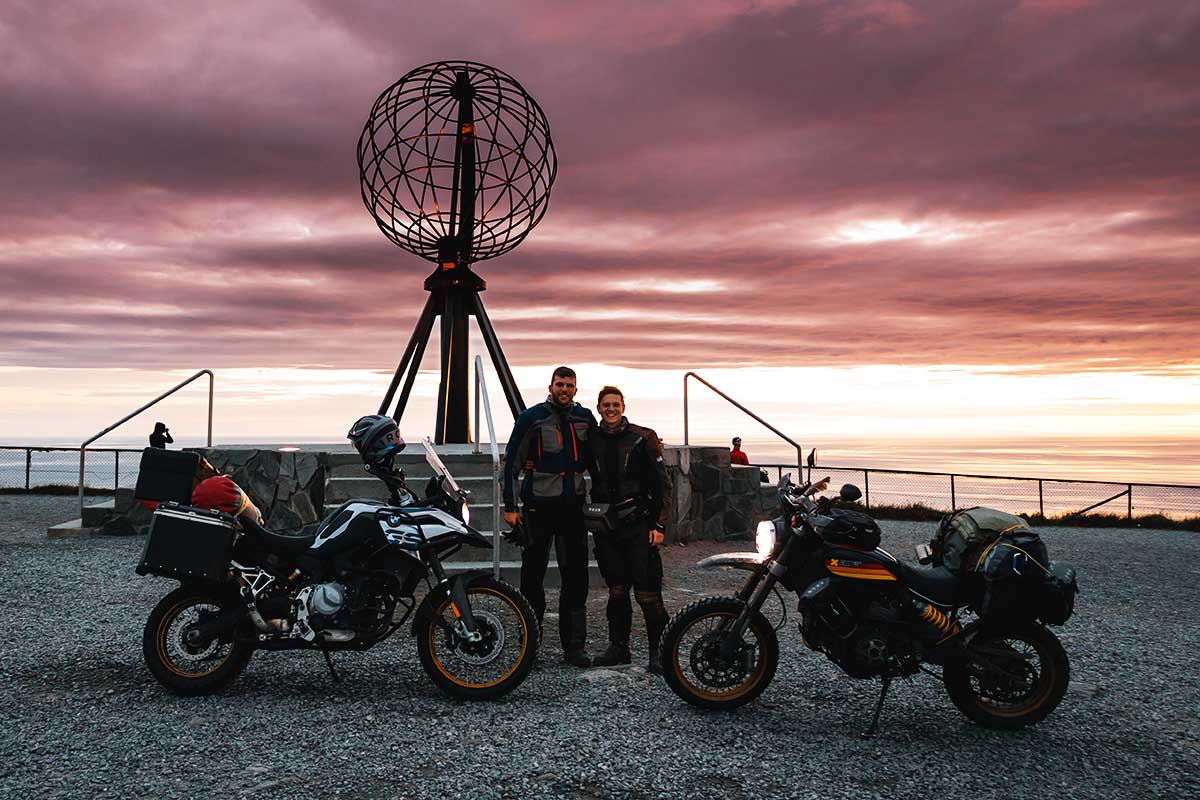 Desert Sled to North Cape monument